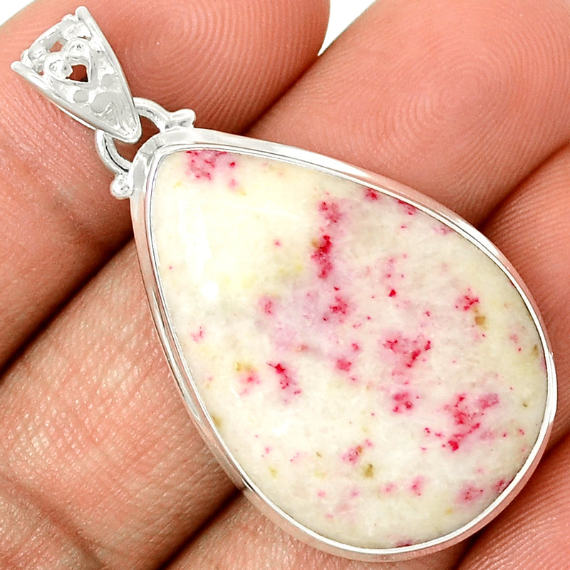 1.7" Cinnabar In Scapolite Pendants - CNBP488