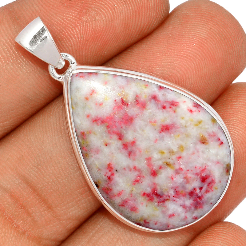 1.7" Cinnabar In Scapolite Pendants - CNBP734