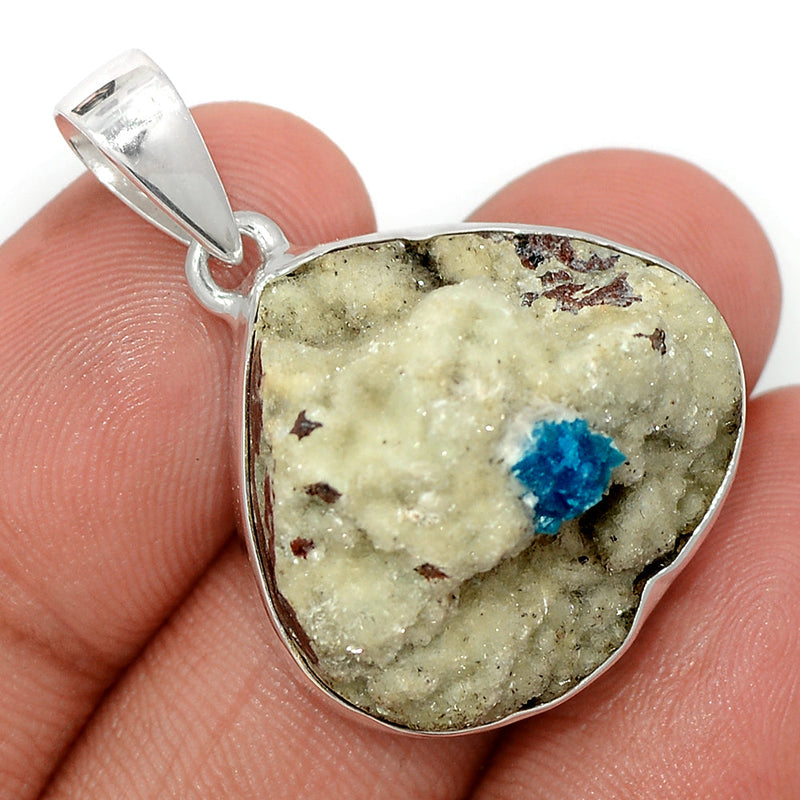 1.3" Cavansite Crystal Pendants - CNCP565