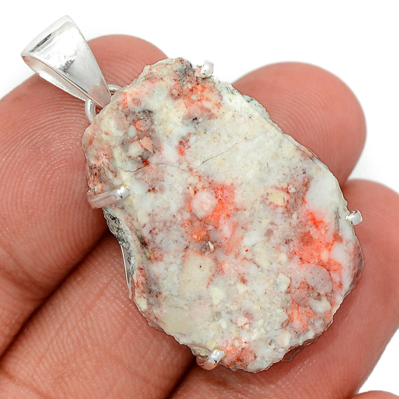 1.6" Cinnabar Rough Pendants - CNRP33