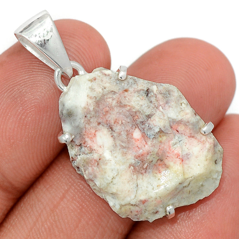 1.5" Cinnabar Rough Pendants - CNRP41