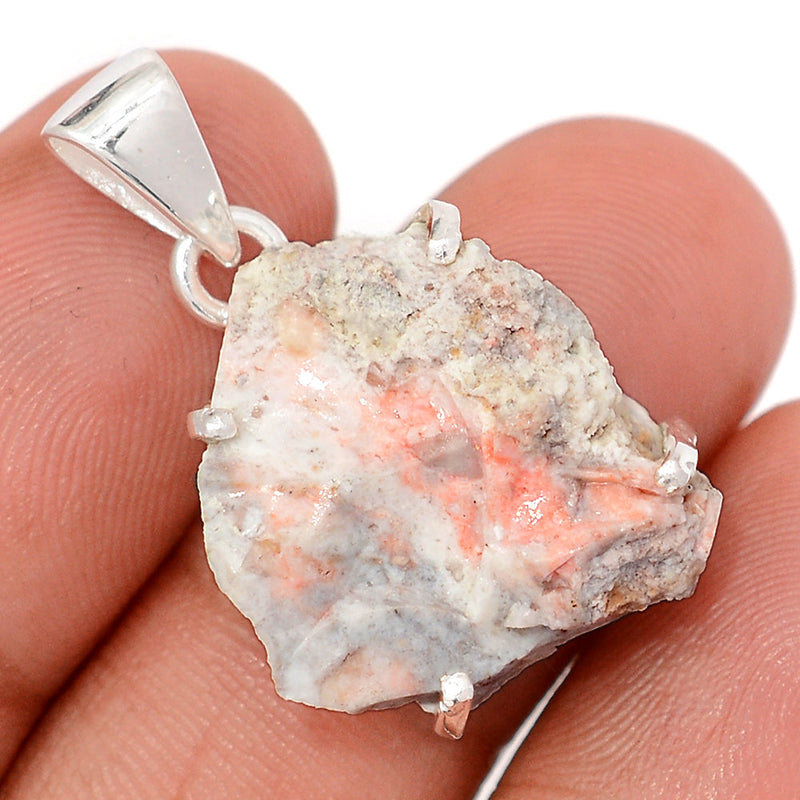 1.2" Claw - Cinnabar Rough Pendants - CNRP55