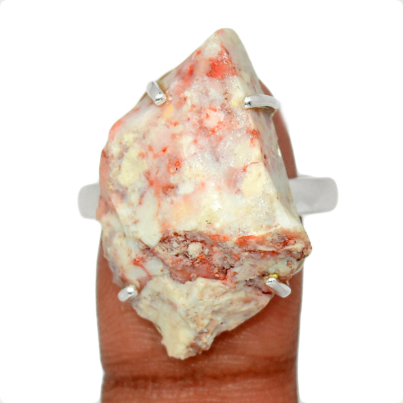 Claw - Cinnabar Rough Ring - CNRR10