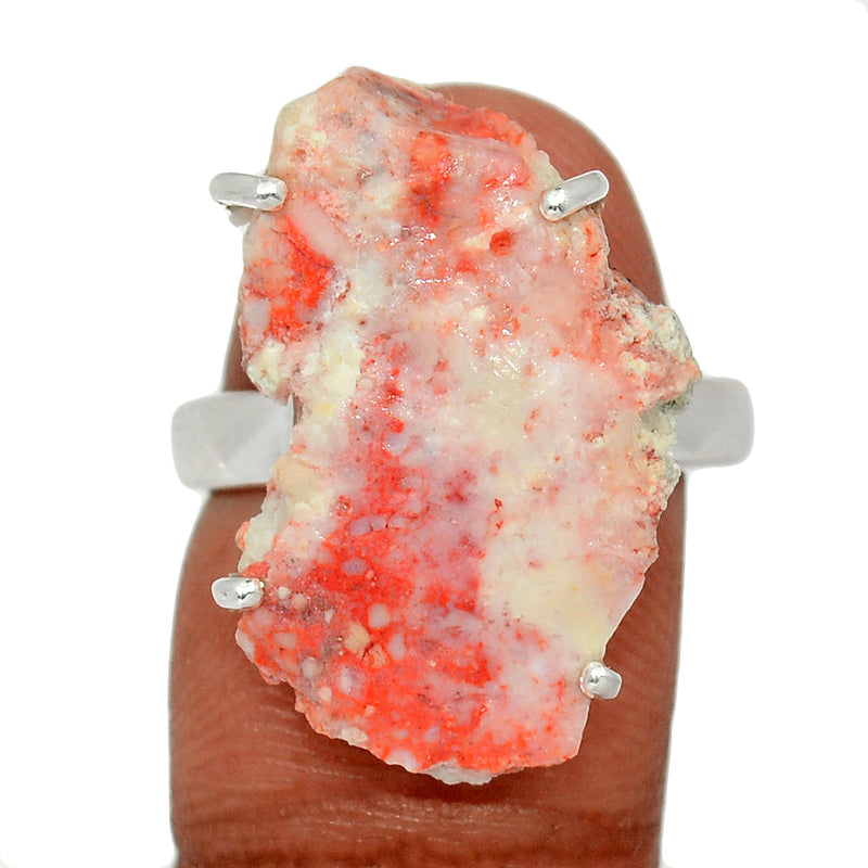 Claw - Cinnabar Rough Ring - CNRR17