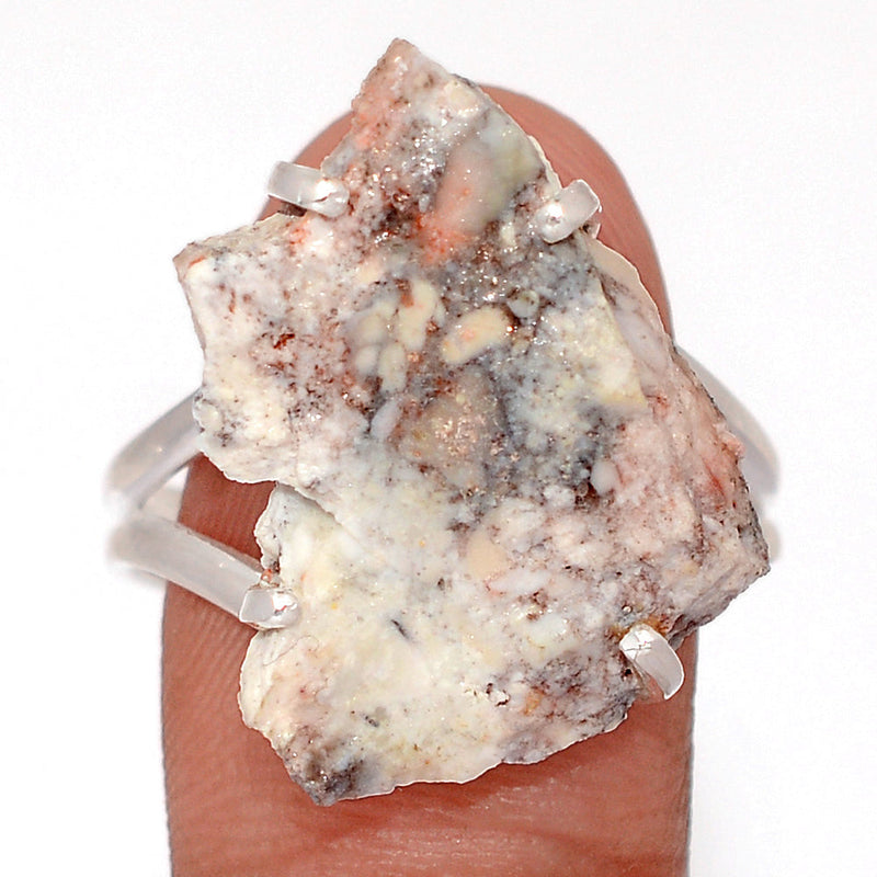 Claw - Cinnabar Rough Ring - CNRR53