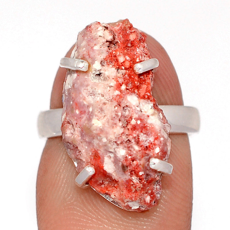 Claw - Cinnabar Rough Ring - CNRR59