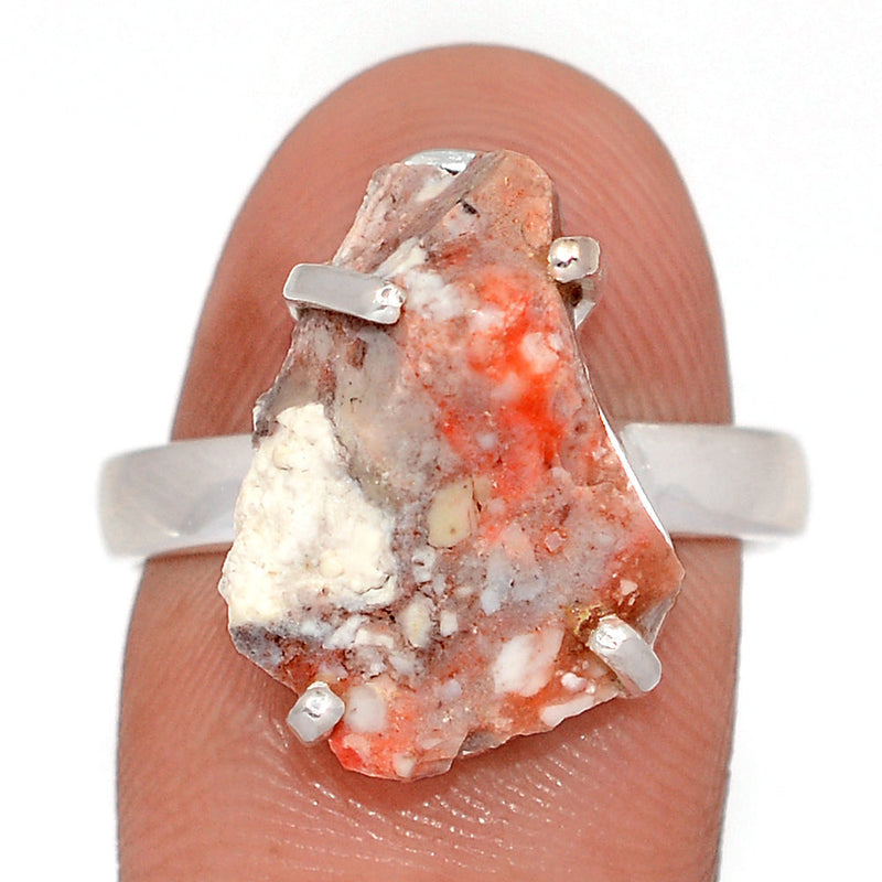 Claw - Cinnabar Rough Ring - CNRR60