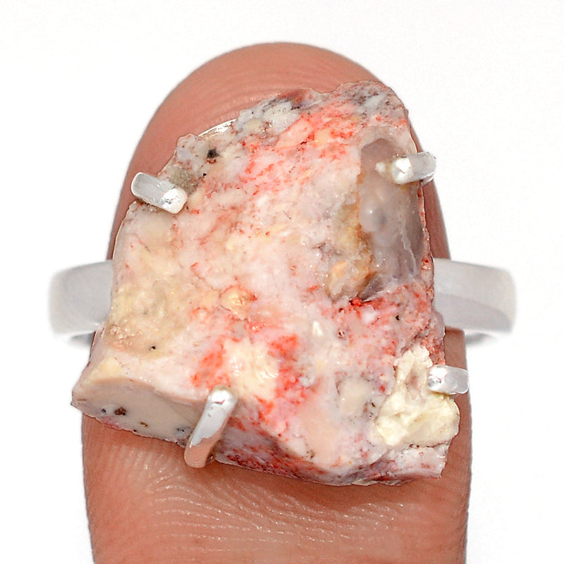 Claw - Cinnabar Rough Ring - CNRR63