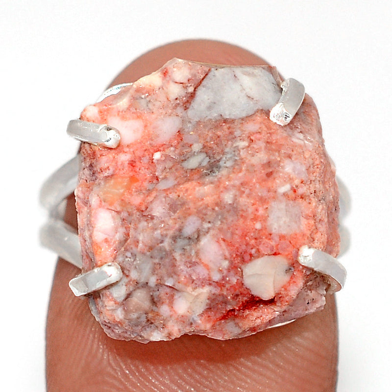 Claw - Cinnabar Rough Ring - CNRR64