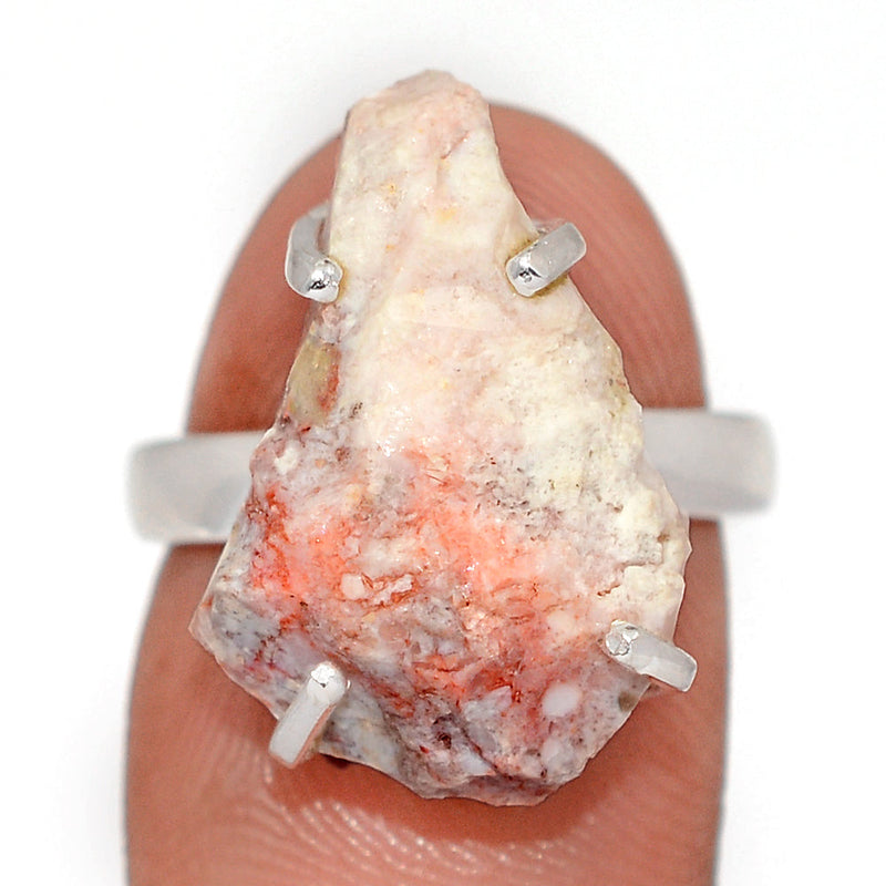 Claw - Cinnabar Rough Ring - CNRR67