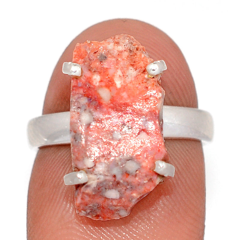 Claw - Cinnabar Rough Ring - CNRR71