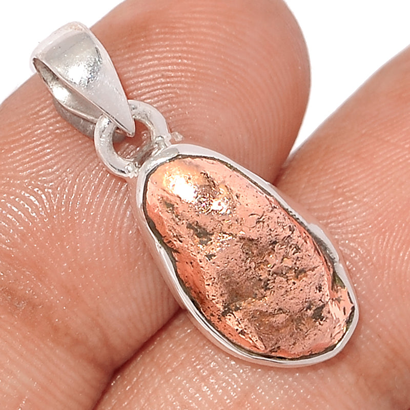 1.1" Copper Nuggets Pendants - CNTP315