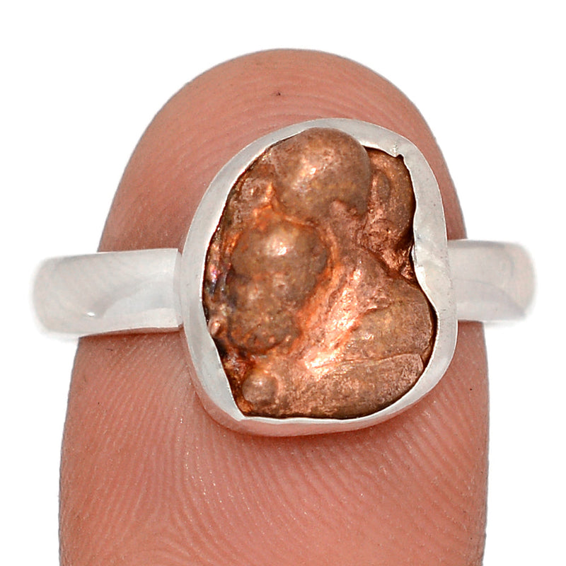 Copper Nuggets Ring - CNTR193