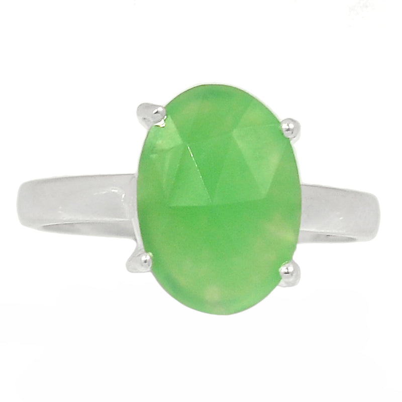 Claw - Chrysoprase Faceted Ring - CPFR208