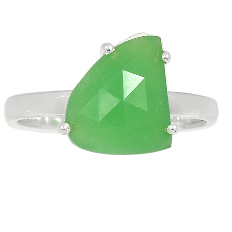 Claw - Chrysoprase Faceted Ring - CPFR209