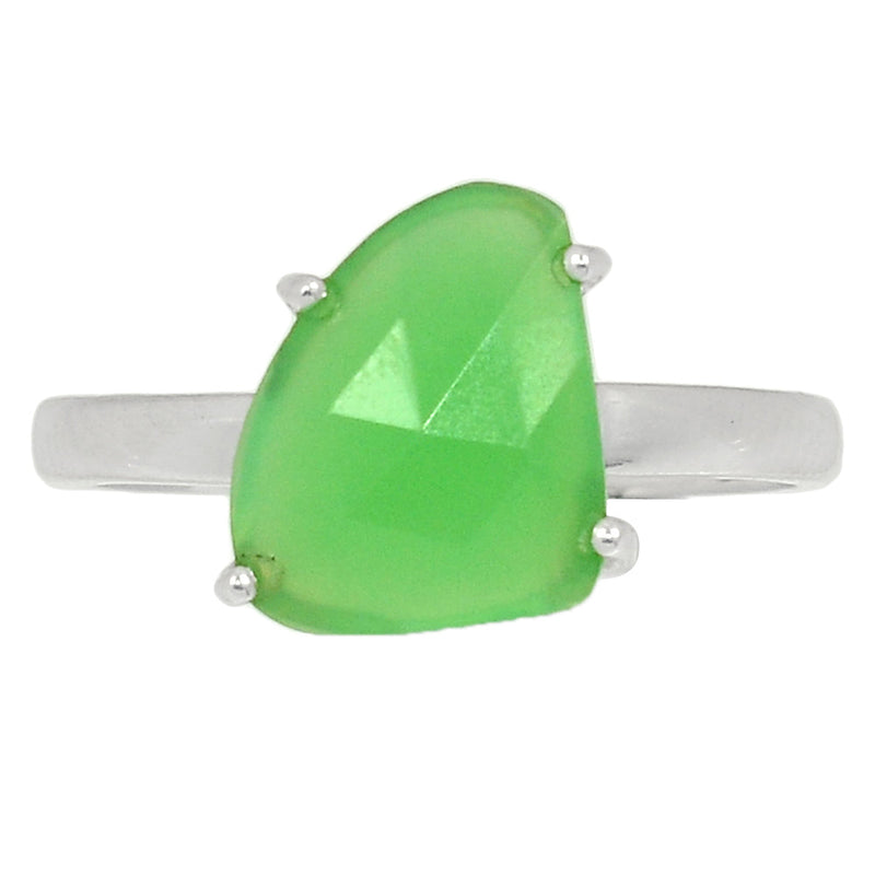 Claw - Chrysoprase Faceted Ring - CPFR211