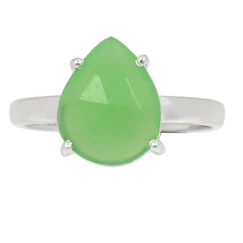 Claw - Chrysoprase Faceted Ring - CPFR212
