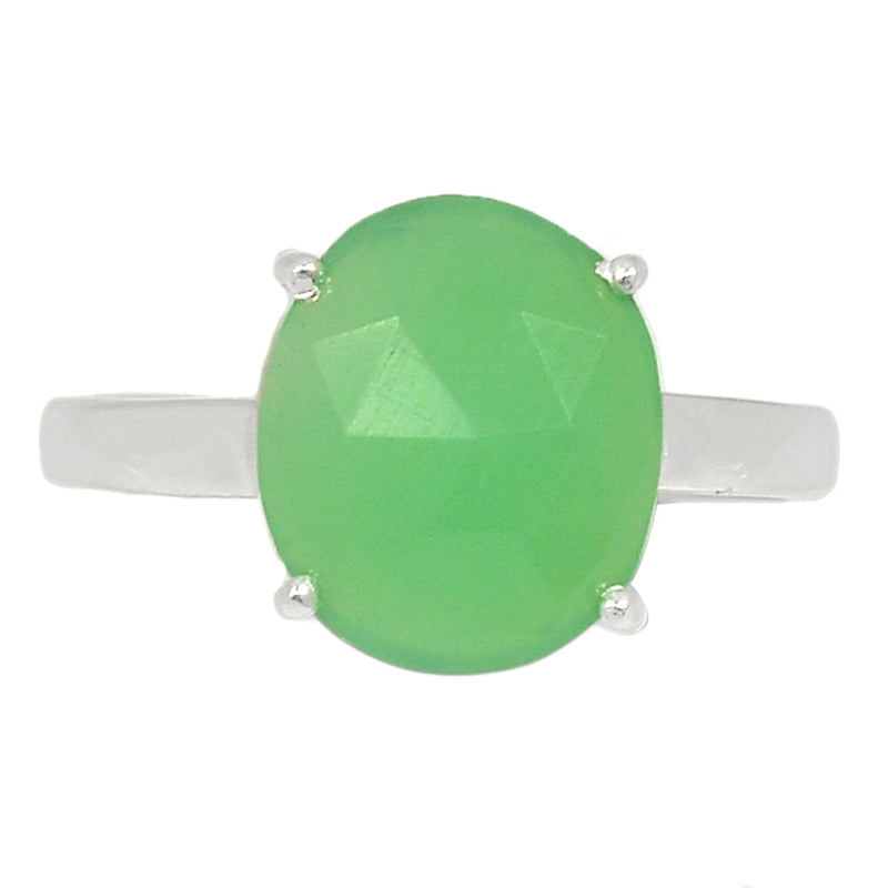 Claw - Chrysoprase Faceted Ring - CPFR213