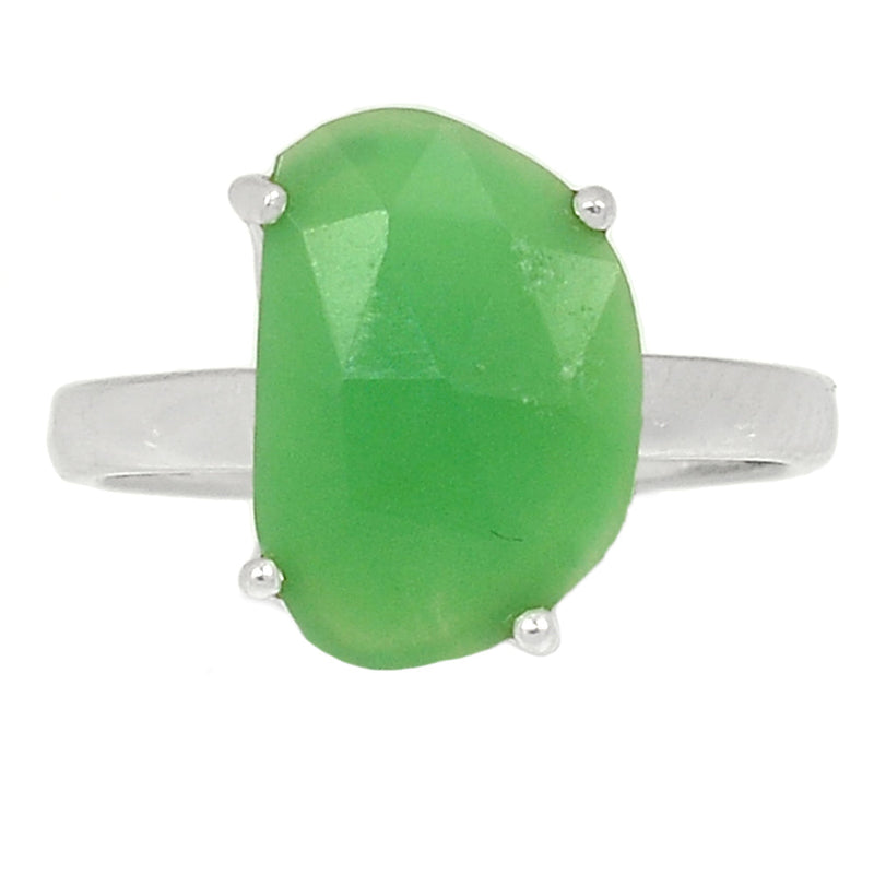 Claw - Chrysoprase Faceted Ring - CPFR215