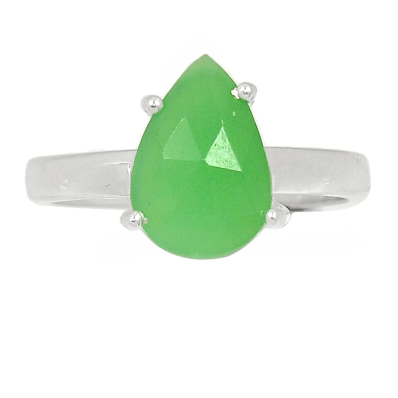 Claw - Chrysoprase Faceted Ring - CPFR217