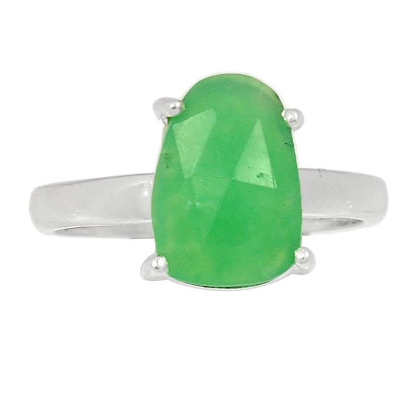 Claw - Chrysoprase Faceted Ring - CPFR219