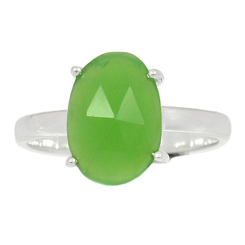 Claw - Chrysoprase Faceted Ring - CPFR220