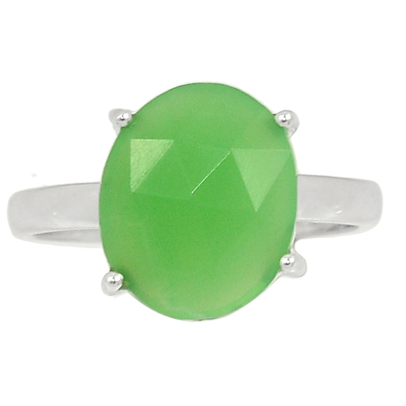 Claw - Chrysoprase Faceted Ring - CPFR221