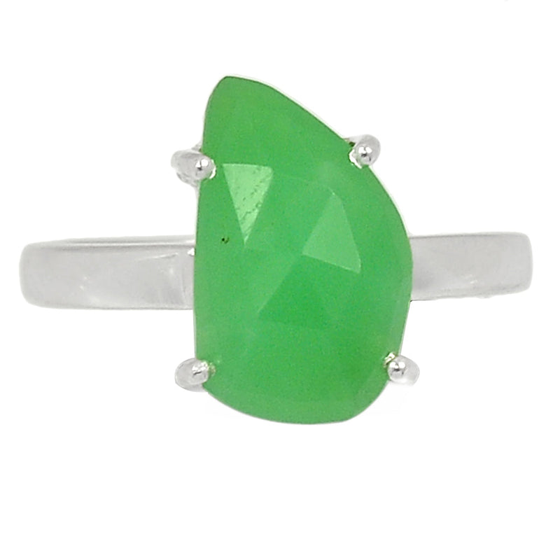Claw - Chrysoprase Faceted Ring - CPFR225
