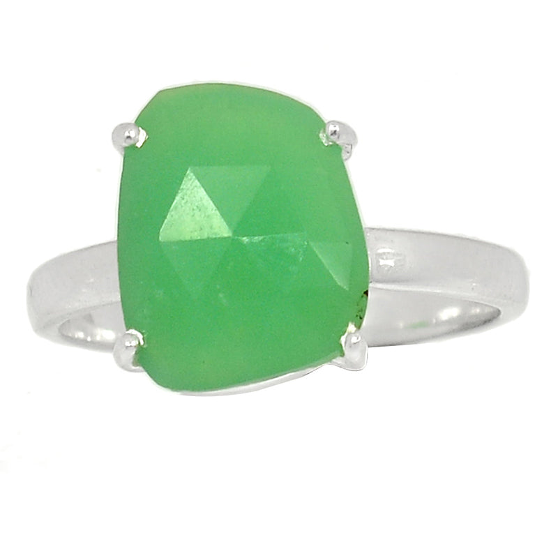 Claw - Chrysoprase Faceted Ring - CPFR226