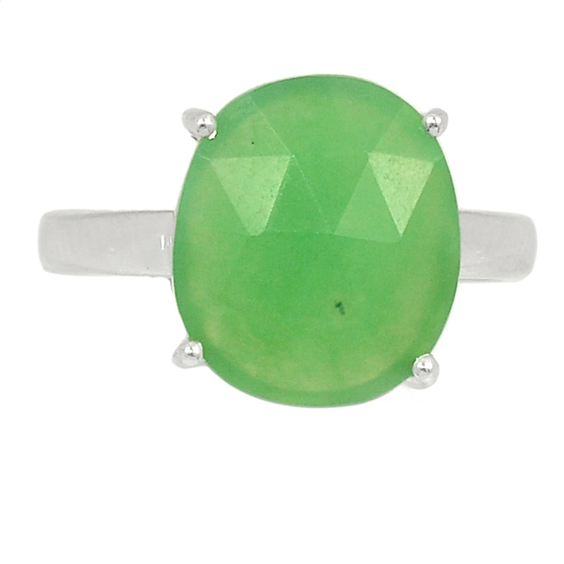 Claw - Chrysoprase Faceted Ring - CPFR229