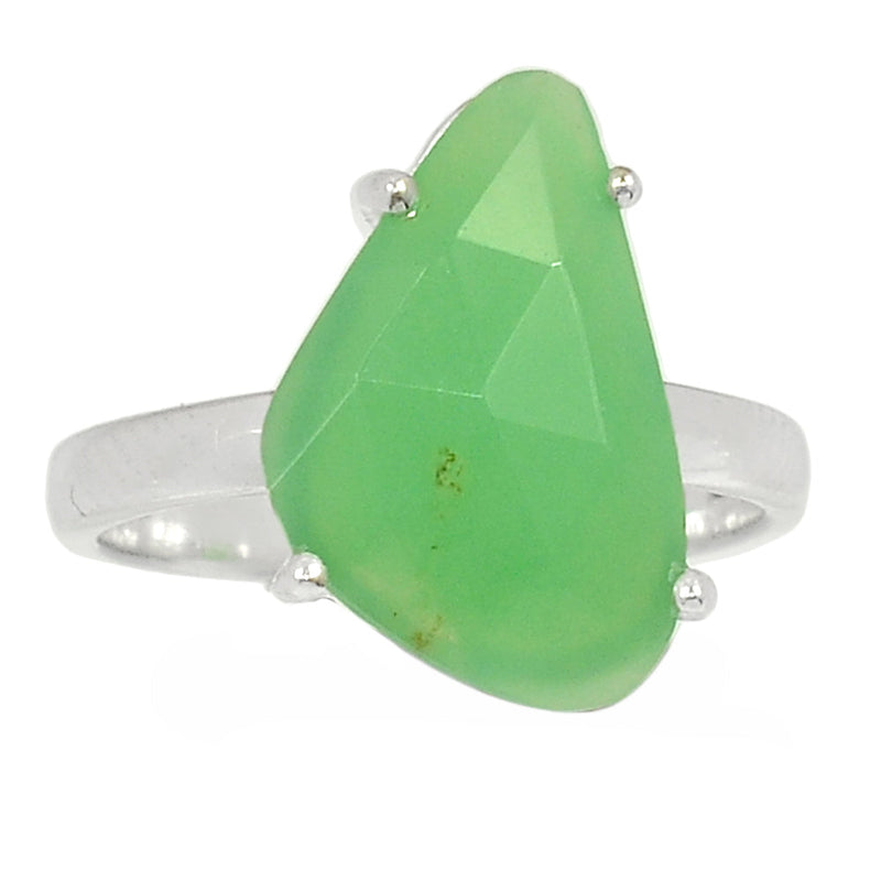 Claw - Chrysoprase Faceted Ring - CPFR230