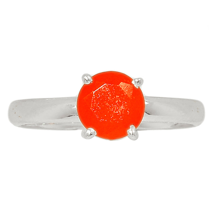 Claw - Carnelian Faceted Ring - CRFR337
