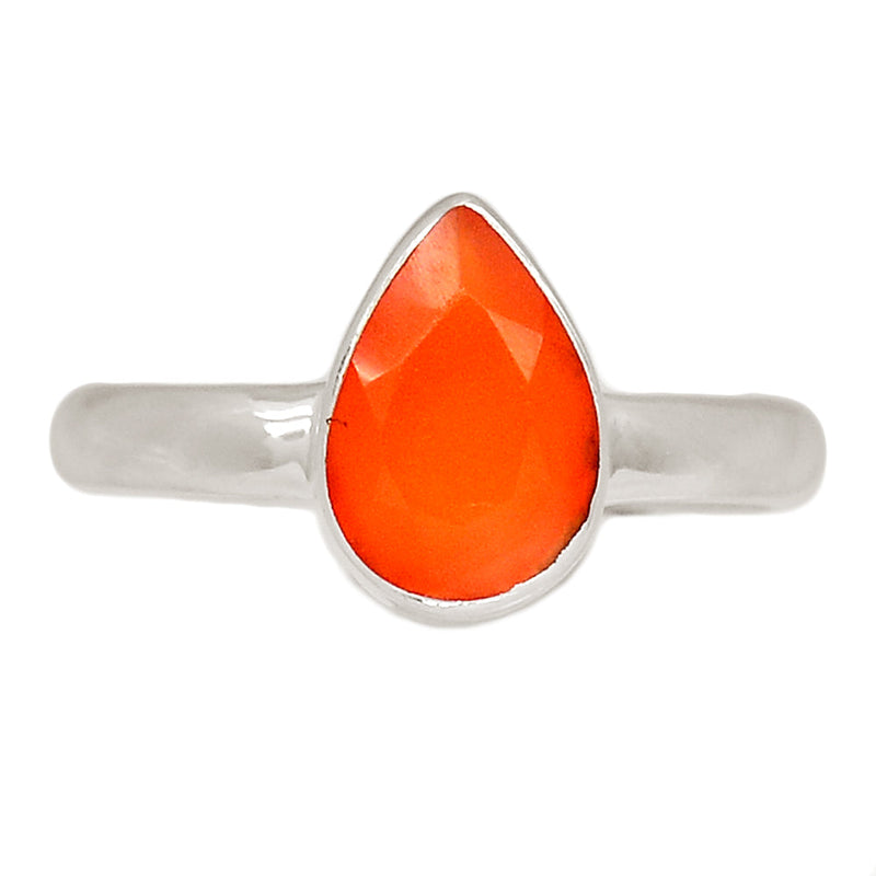 Carnelian Faceted Ring - CRFR363
