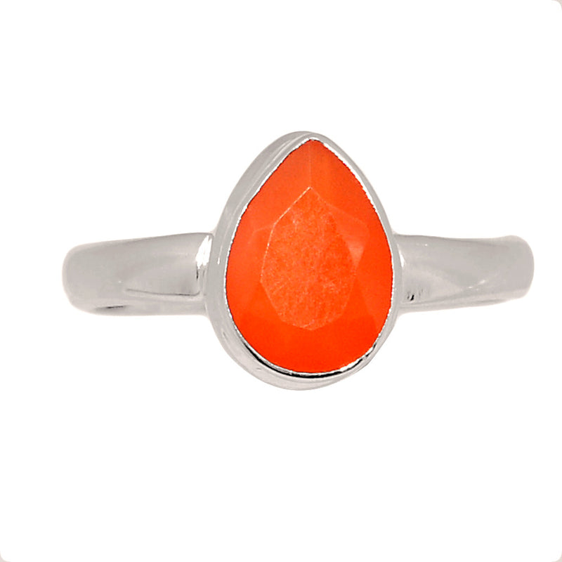 Carnelian Faceted Ring - CRFR390