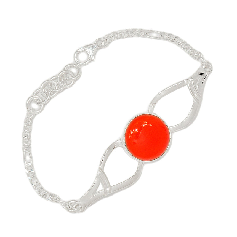 7.3" Carnelian Bracelets - CRNB172