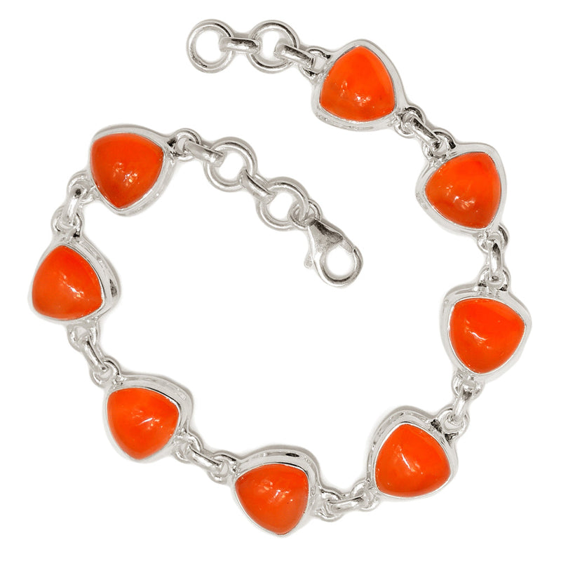 8.1" Carnelian Bracelets - CRNB173