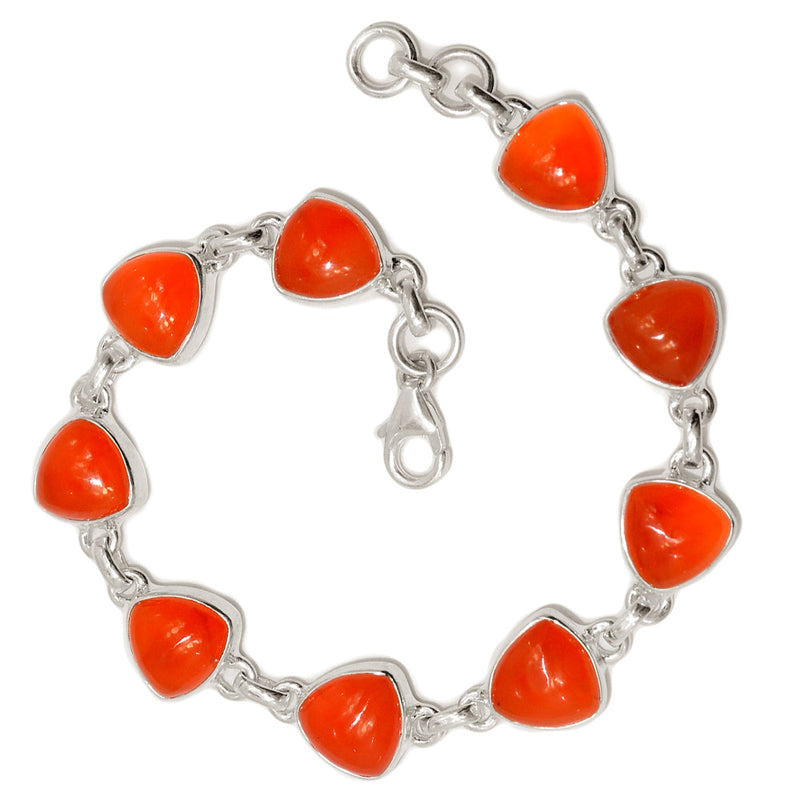 8.1" Carnelian Bracelets - CRNB176