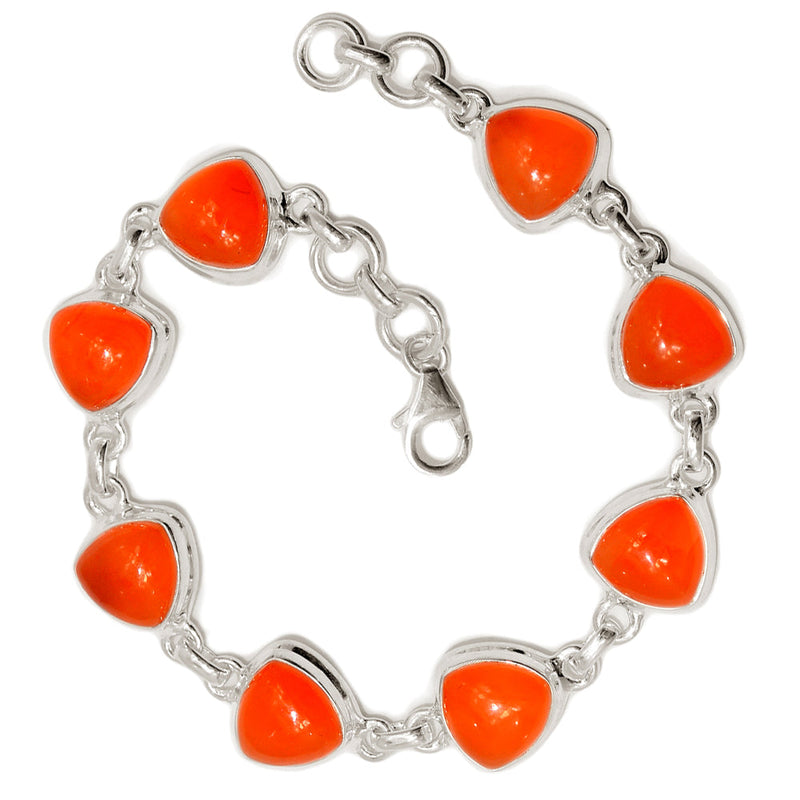 8.2" Carnelian Bracelets - CRNB178