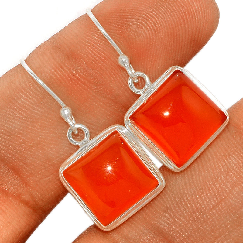 1.2" Carnelian Earrings - CRNE537