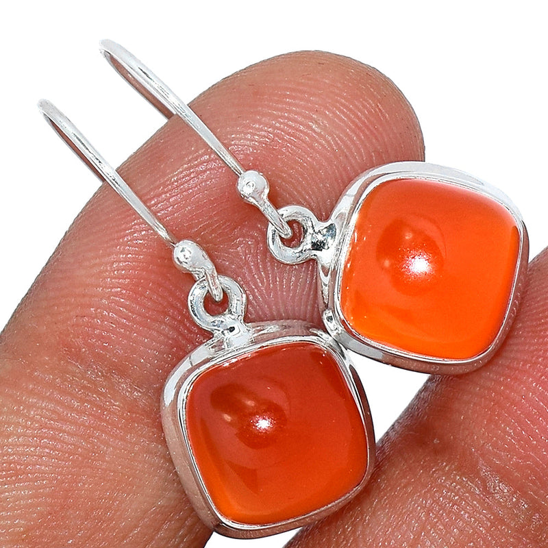 1.1" Carnelian Earrings - CRNE600