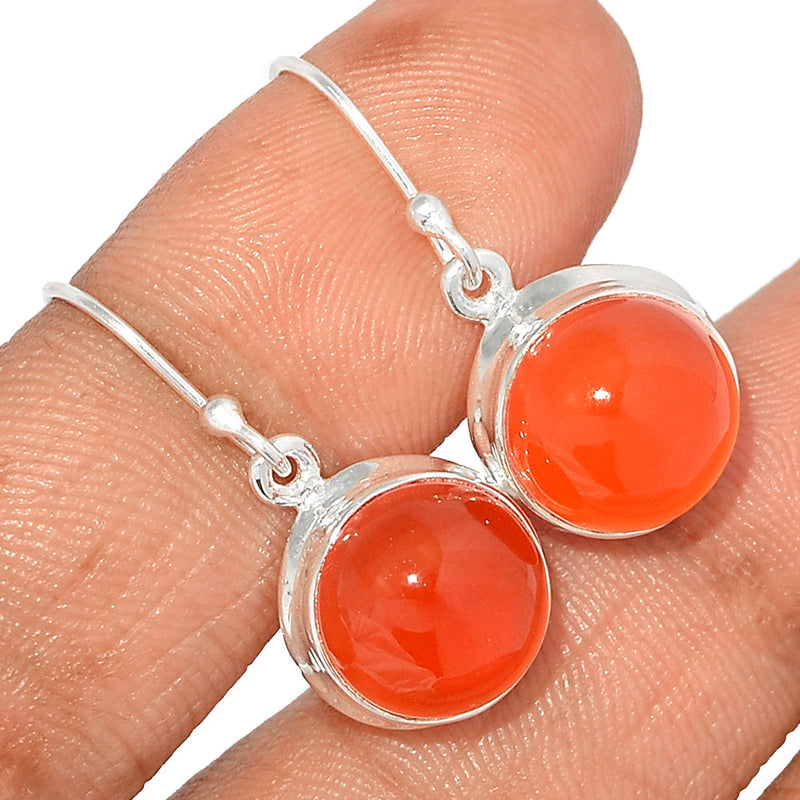 1.2" Carnelian Earrings - CRNE677