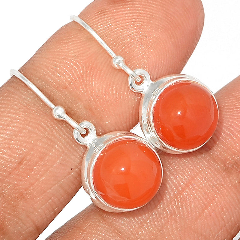 1.1" Carnelian Earrings - CRNE684