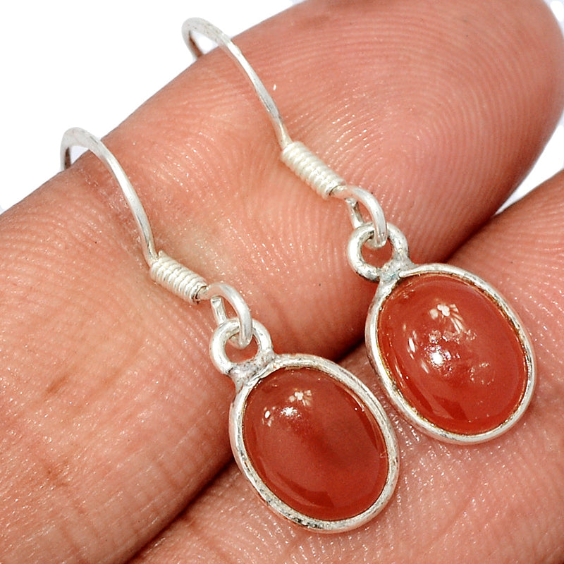 1.1" Carnelian Earrings - CRNE844