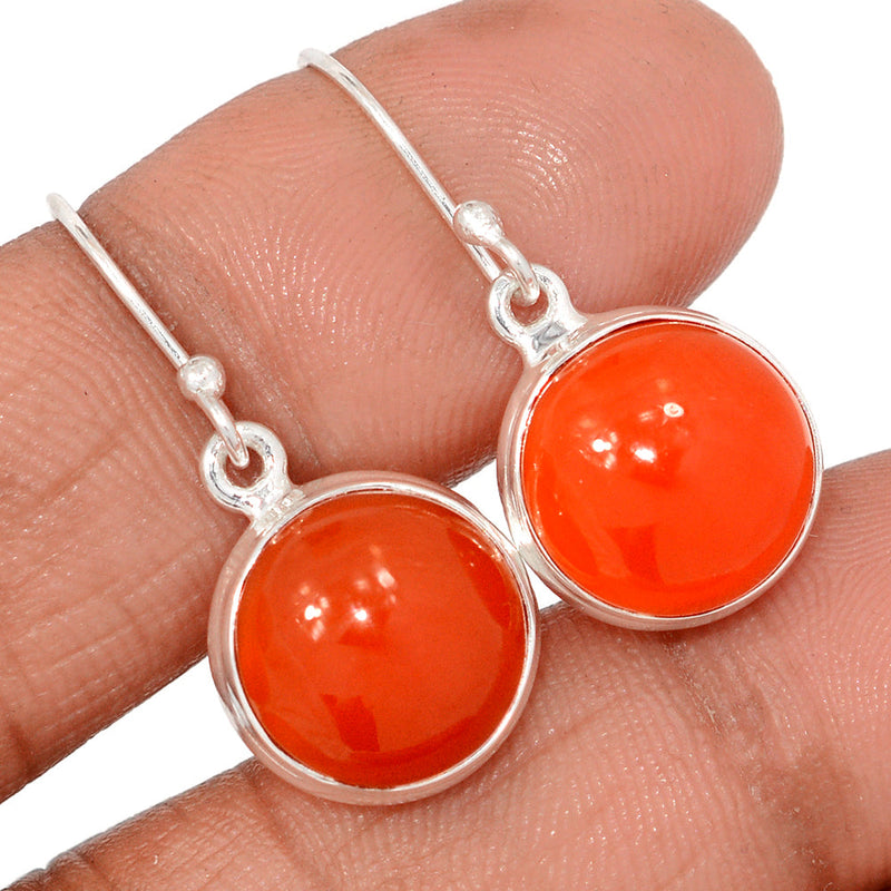 1.2" Carnelian Earrings - CRNE854