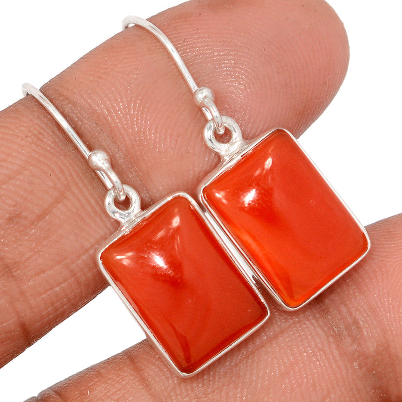 1.3" Carnelian Earrings - CRNE855