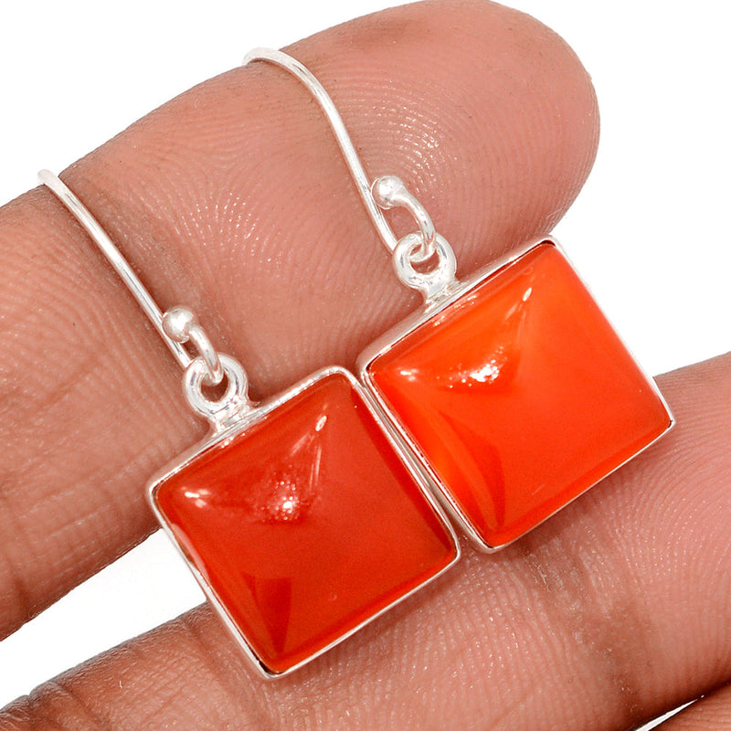 1.2" Carnelian Earrings - CRNE856
