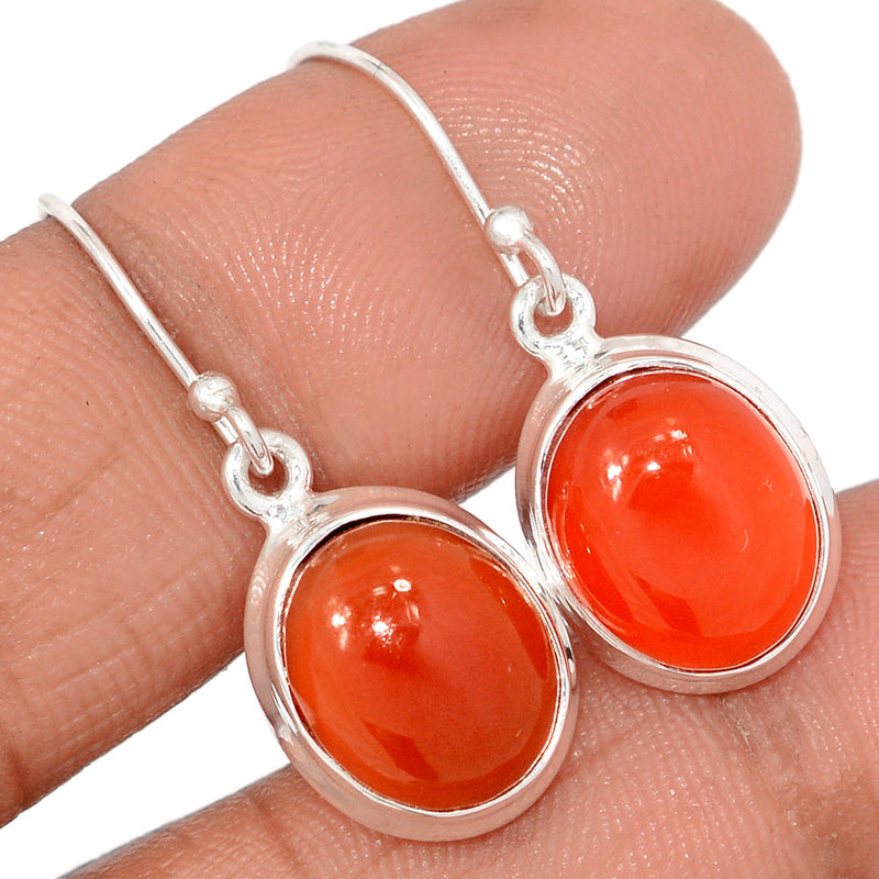 1.3" Carnelian Earrings - CRNE858