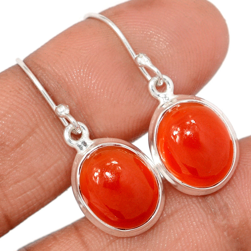1.3" Carnelian Earrings - CRNE861
