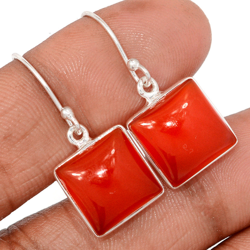 1.2" Carnelian Earrings - CRNE867