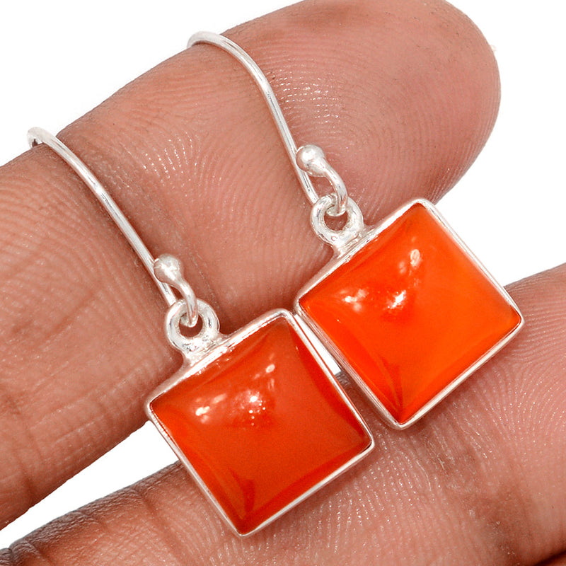 1.1" Carnelian Earrings - CRNE870